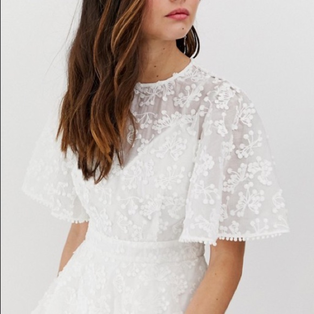 Keepsake the Label Wild Love Ruffle Mini Dress NWT - Picture 7 of 15